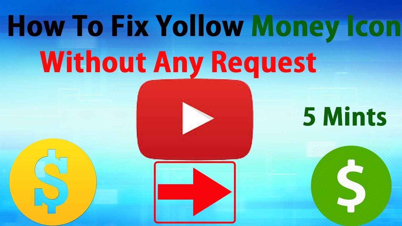 1280x720 Yellow Icon To Green In Mints Monetization Icon Youtube