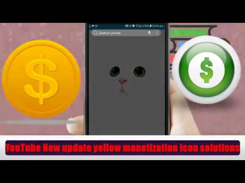 480x360 Youtube New Update Yellow Monetization Icon Solutions