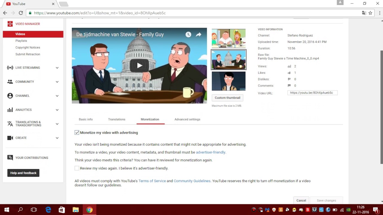 1280x720 How To Fix Yellow Monetization Icon