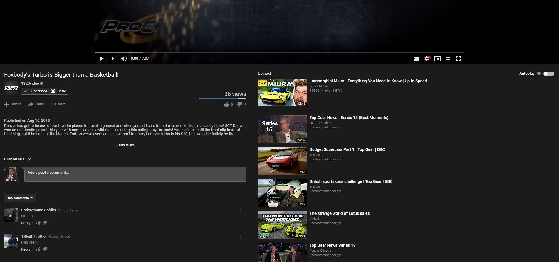 1903x894 Nice Try Youtube, But I'm Going To Continue To Use The Old Layout