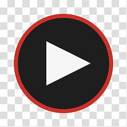 256x256 Circular Icon Set, Youtube, Play Icon Transparent Background Png