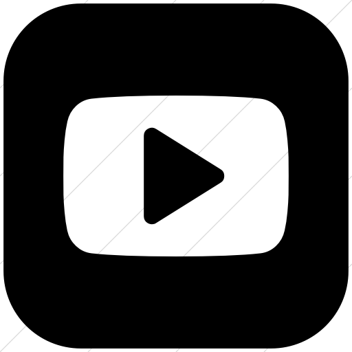 512x512 Iconsetc Flat Rounded Square White On Black Bootstrap Font