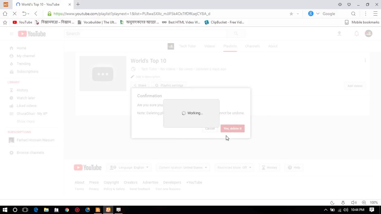 How To Delete A Saved Playlist On Youtube 1280x720 How To Delete A Saved Playlist On Youtube