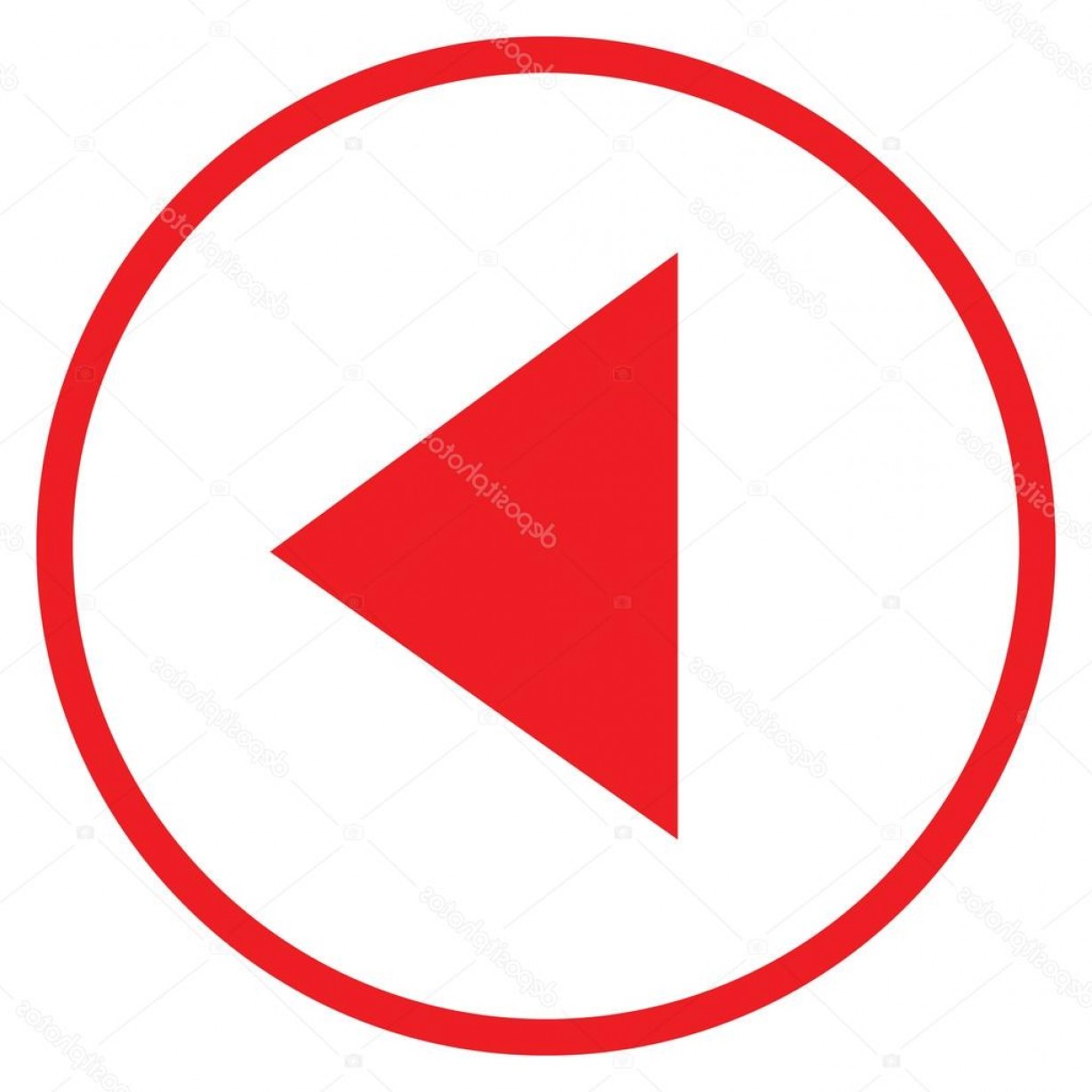 1228x1228 Stock Illustration Modern Red Circle Youtube Icon Soidergi