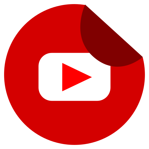 512x512 Youtube, Red, Social Networks, Stickers Icon Free Of Social