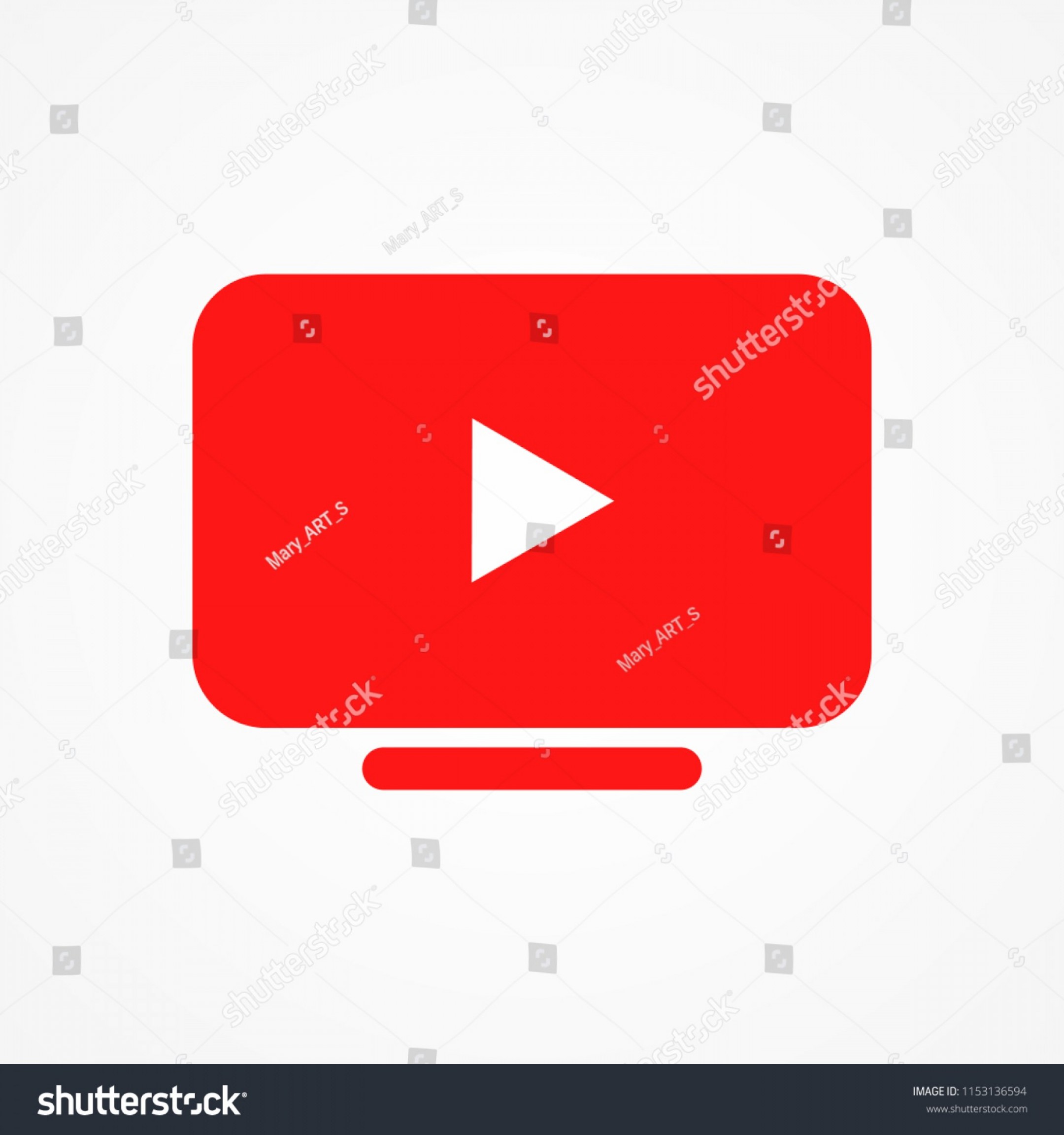 2160x2304 Youtube Tv Icon Button Red Pc Hoodamathrun