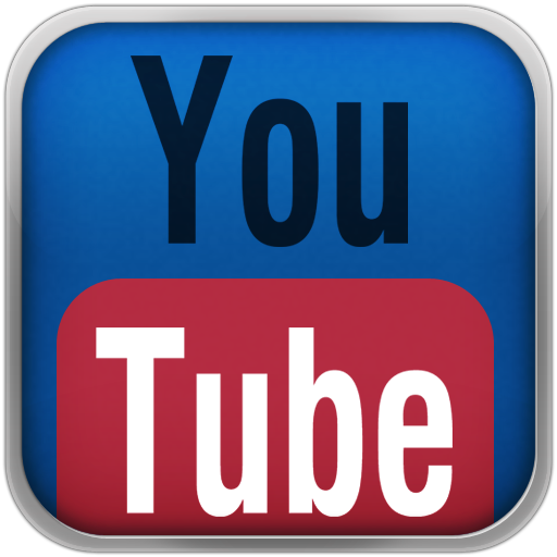 512x512 Blue Youtube Red Icon