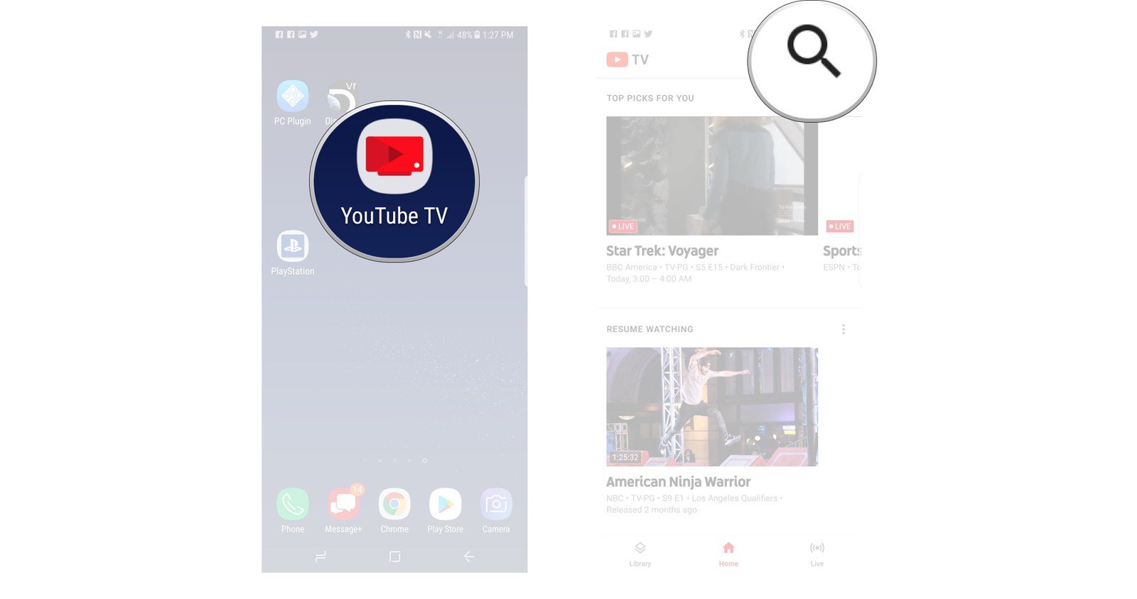 1600x844 How To Dvr Programs Using Youtube Tv Android Central