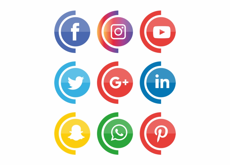920x661 Social Media Icons Set
