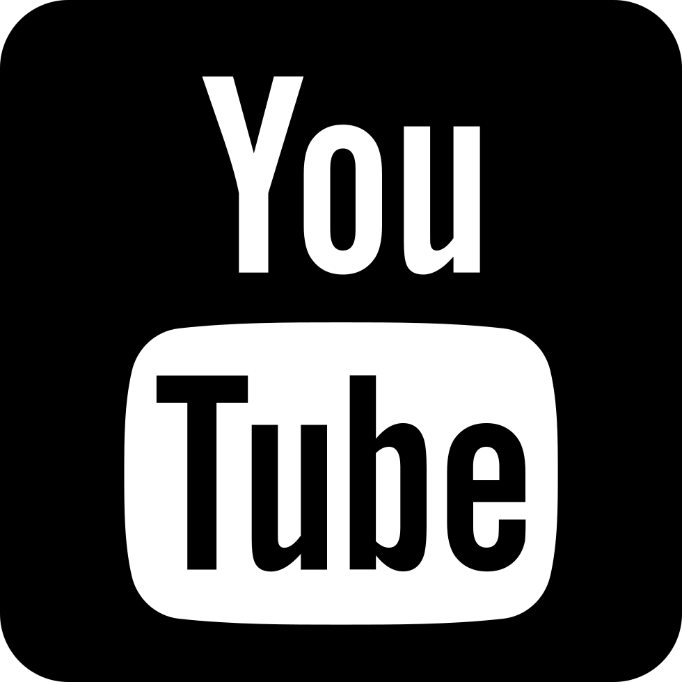 980x980 Social Media White Youtube Png Icon Free Download