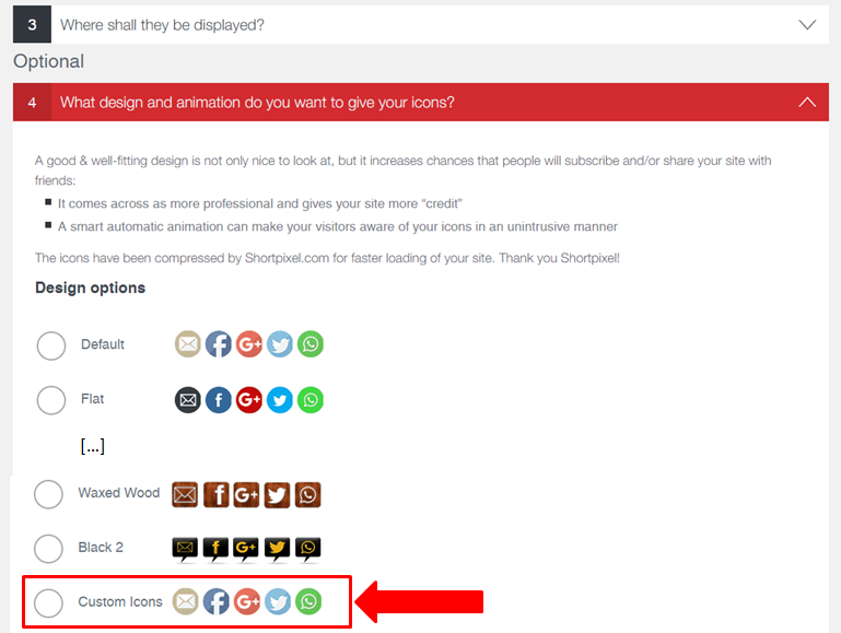 769x579 How To Add Custom Social Icons In Wordpress Importing Custom