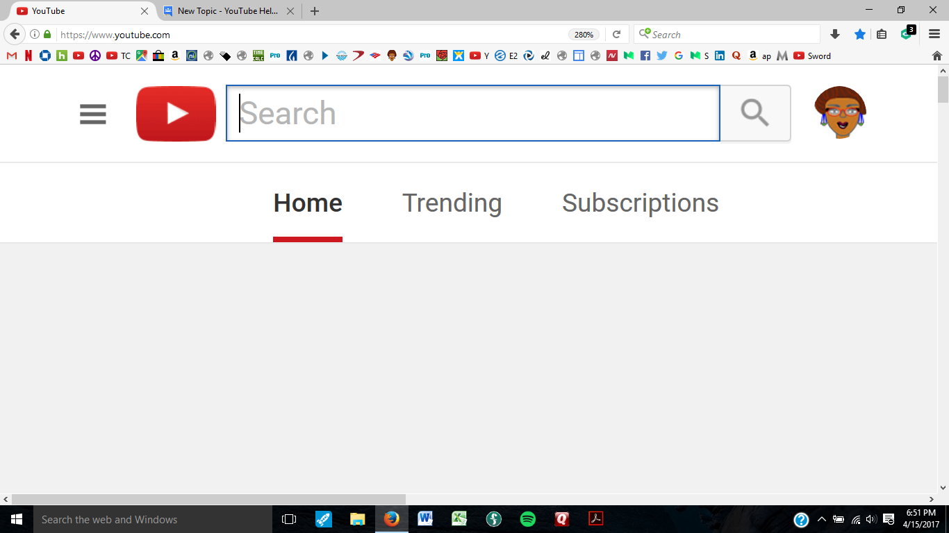 1366x768 Don't Have Upload Button On Youtube