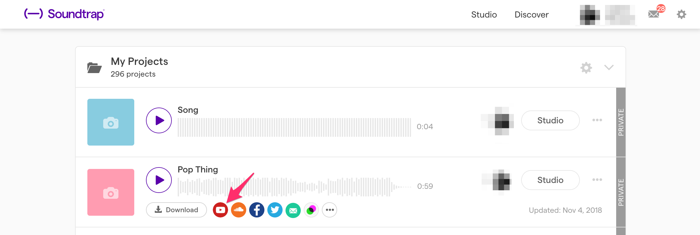 2388x804 How Can I Upload My Song To Youtube Soundtrap Support