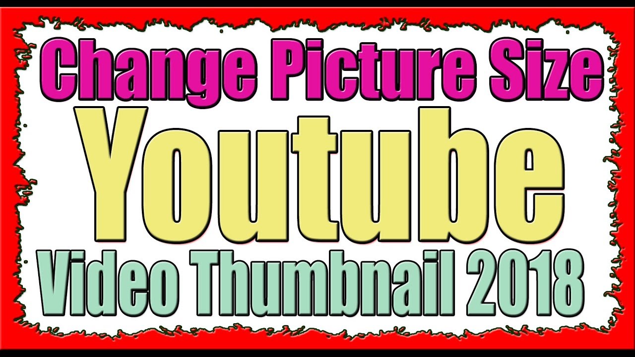 1280x720 How To Change Picture Size For Youtube Video Thumbnail