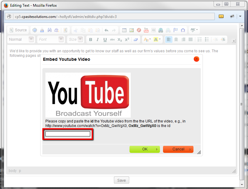 814x622 Adding Youtube Videos Cpa Site Solutions Marketing Help
