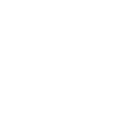 256x256 White Youtube Icon