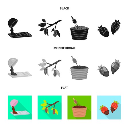450x450 Isolated Object Of Food And Yummy Icon Collection Of Food
