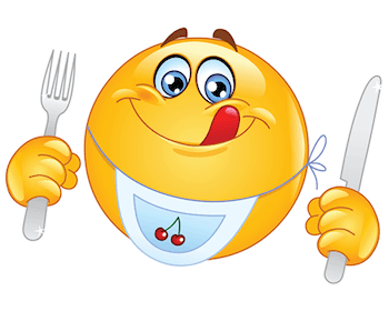 350x280 Yummy Emoticon Images