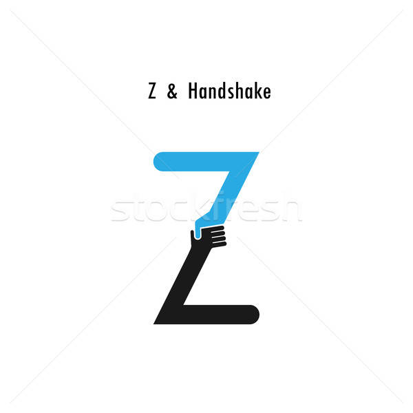 600x600 Creative Z Letter Icon Abstract Logo Design Vector Template Bus