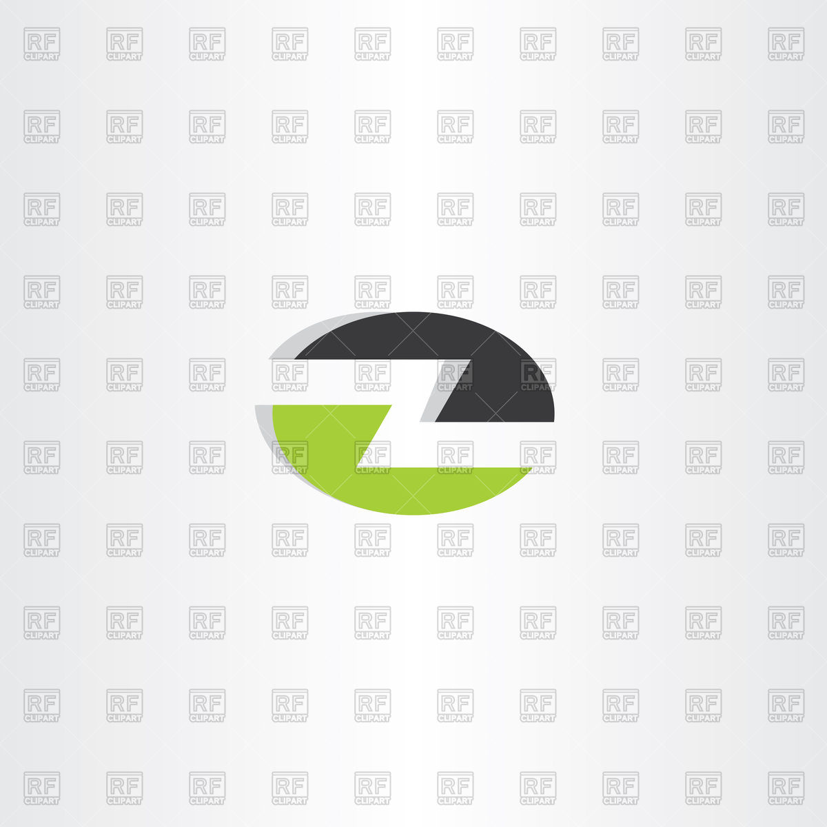 1200x1200 Letter Z Elipse Icon Vector Image Of Icons And Emblems