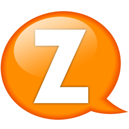 256x256 Speech Balloon Orange Z Icon Speech Balloon Orange Iconset