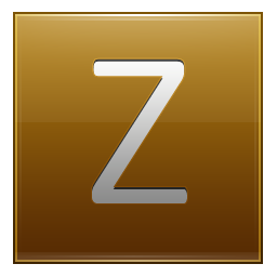 256x256 Z Gold Icon