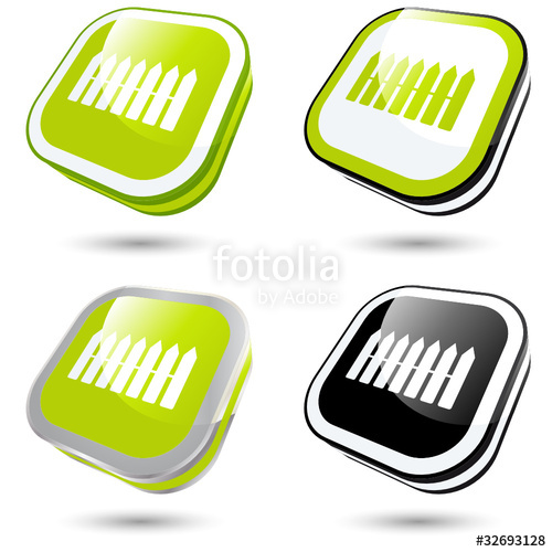 500x500 Zaun Icon Stock Image And Royalty Free Vector On Fotolia