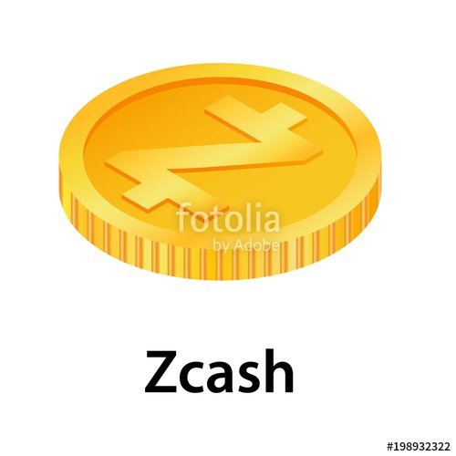 500x500 Zcash Icon Isometric Illustration Of Zcash Vector Icon For Web