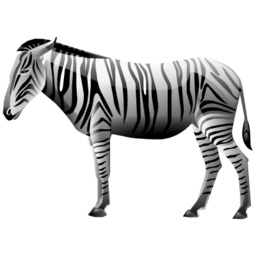 256x256 Zebra Icon Download Brilliant Animals Icons Iconspedia