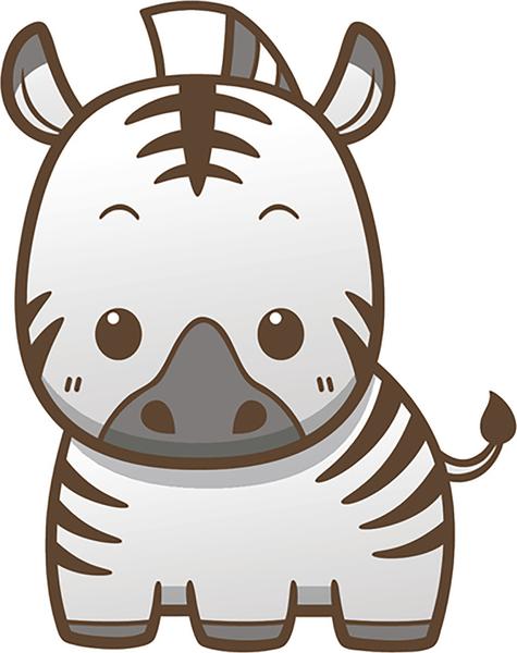475x600 Cute Simple Kawaii Wild Animal Cartoon Icon