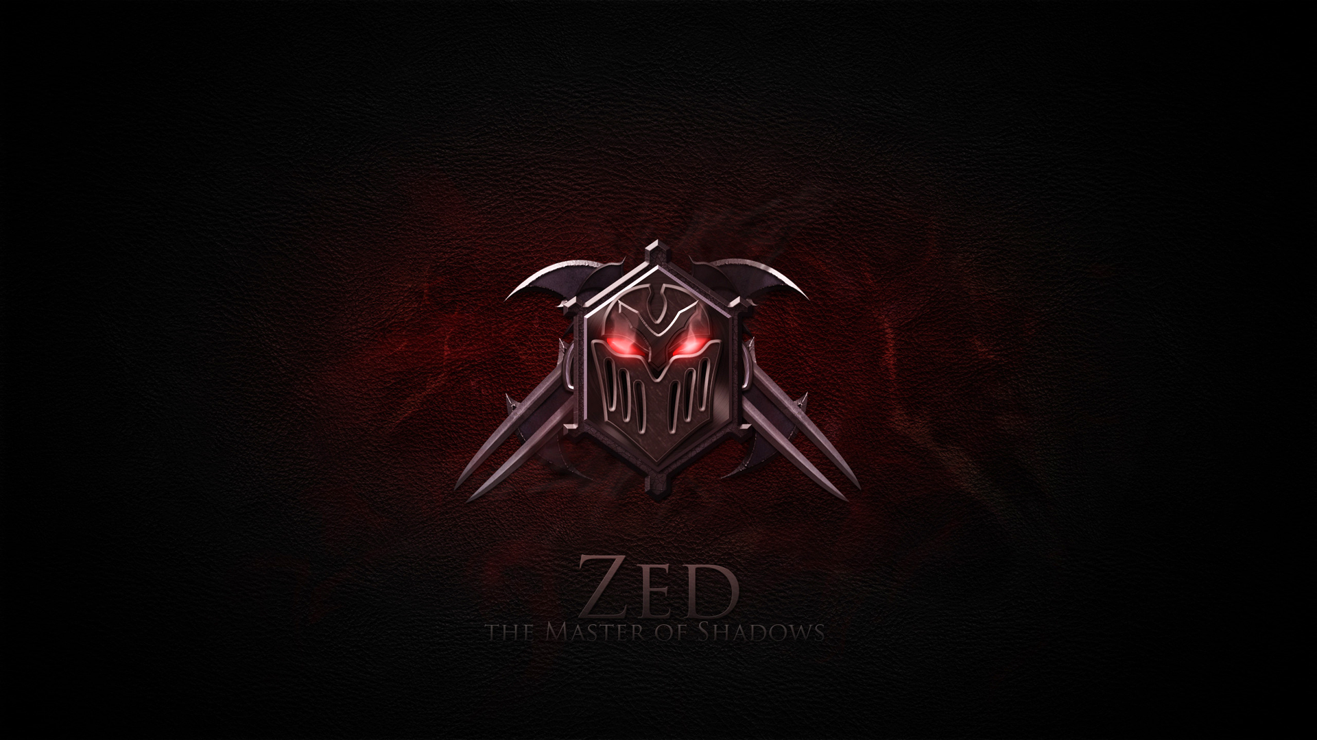 1920x1080 Zed Lol Icon Wallpaper Hd