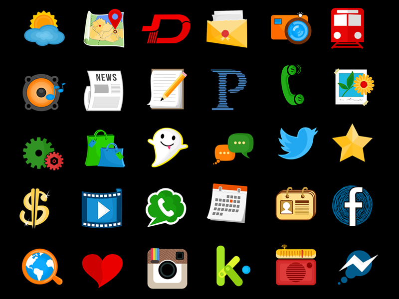 800x600 Icon Set Project
