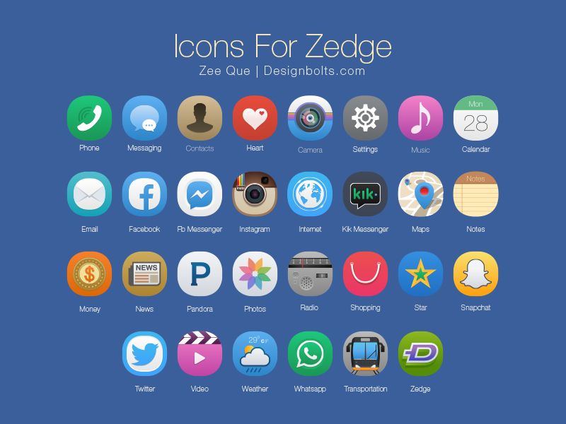 800x600 Icons For Zedge
