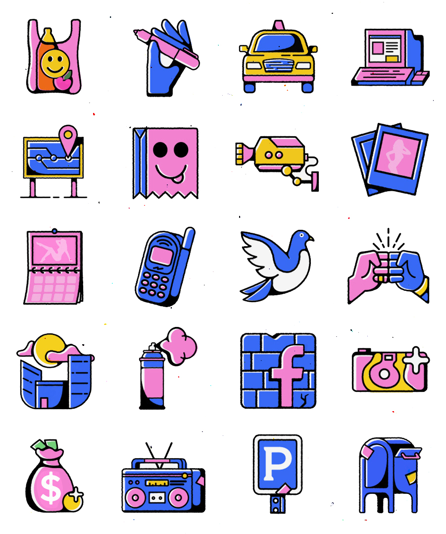 901x1078 Zedge Icon Pack
