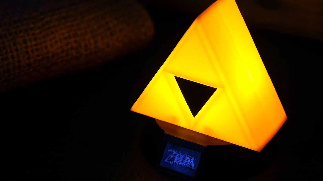 1280x720 The Legend Of Zelda Triforce Icon Light Paladone