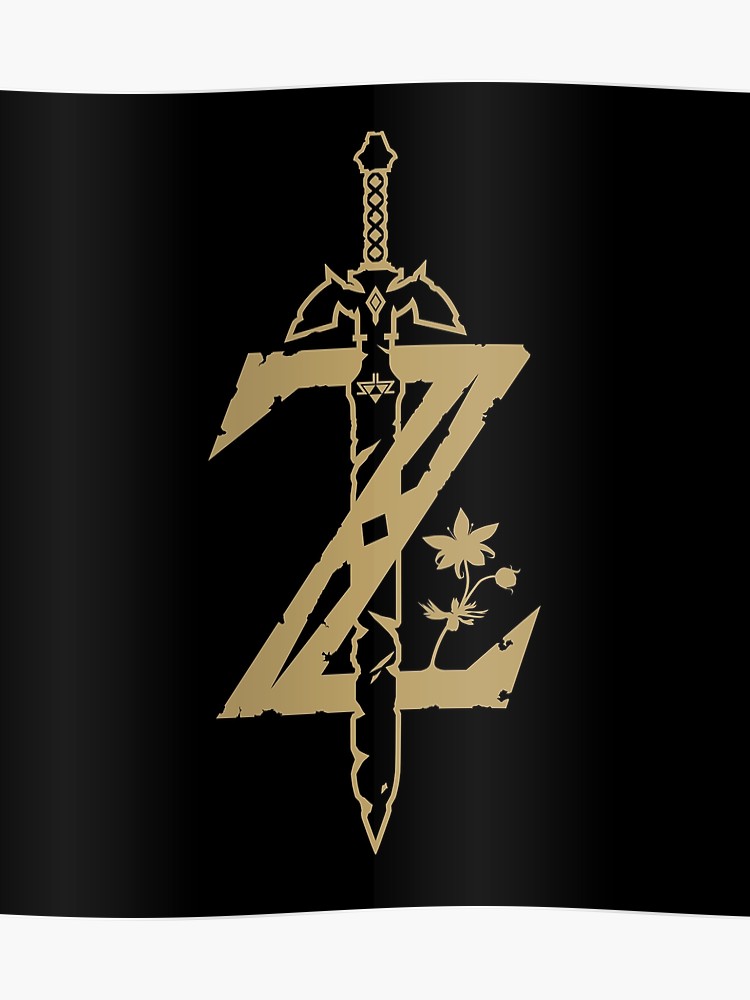 750x1000 Zelda Breath Of The Wild Icon Poster