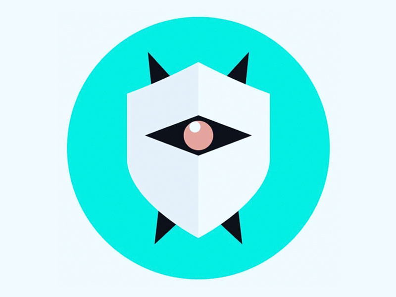 800x600 Evil Shield Zelda Round Flat Icon Design