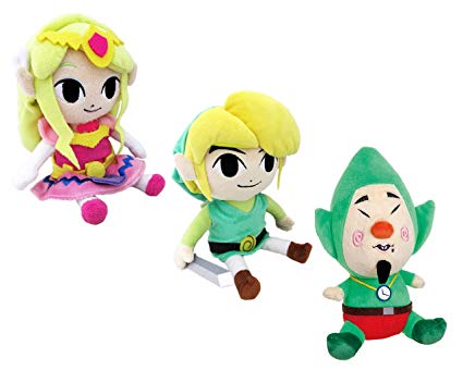 425x340 Legend Of Zelda Video Game Icon Plush Set Featuring