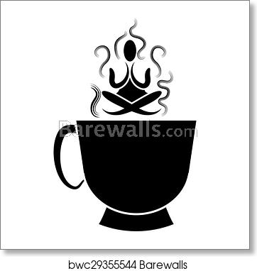 362x382 Zen Buddhism Abstract Icon, Art Print Barewalls Posters Prints