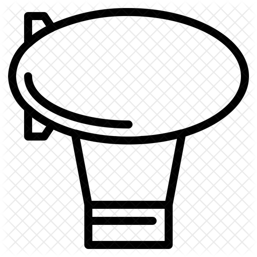 512x512 Zeppeln Of Line Style