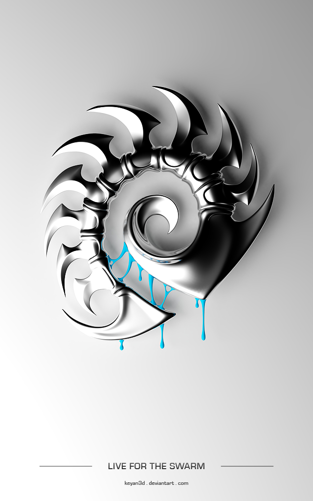 640x1024 Starcraft Zerg Symbol