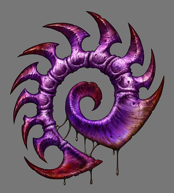 554x615 Zerg Icon Starcraft In Starcraft Zerg, Gaming Tattoo