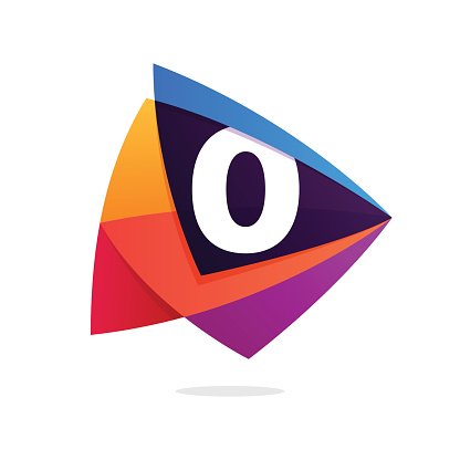 416x416 Number Zero Icon In Triangle Play Premium Clipart