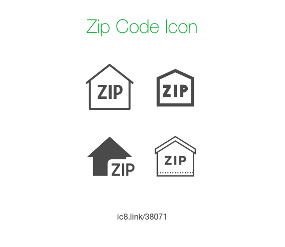 572x495 Zip Code Icon