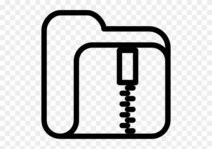 840x592 Folder Zip Icon