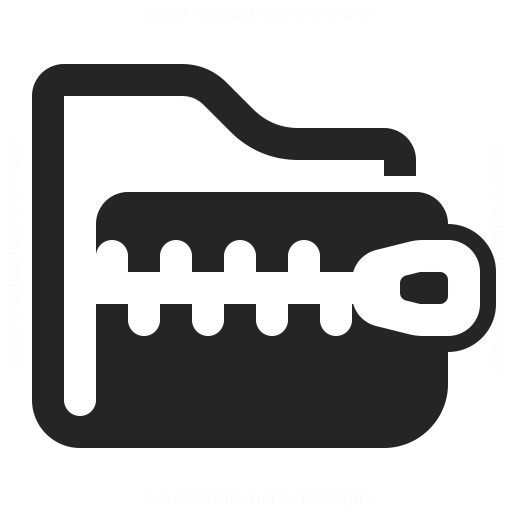 512x512 Folder Zip Icon Iconexperience