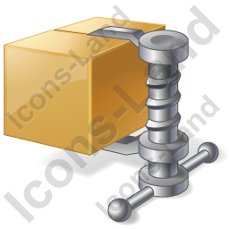 256x256 Zip Icon, Pngico Icons