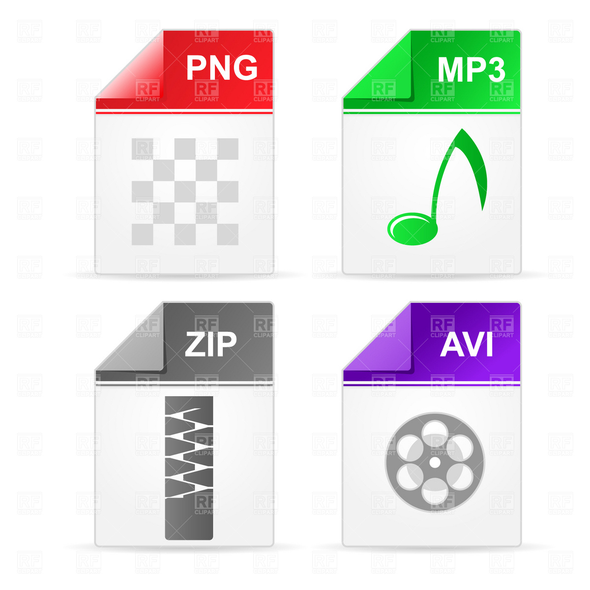1200x1200 Filetype Icons