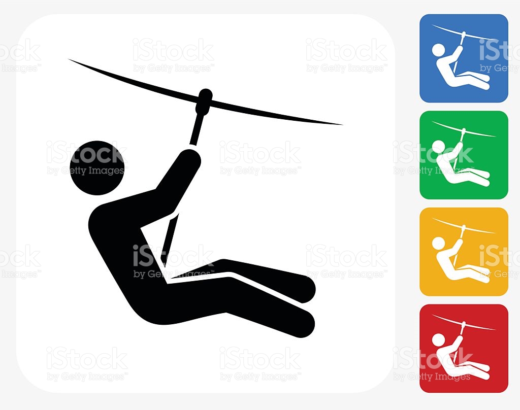 1024x808 Zipline Clipart Group With Items