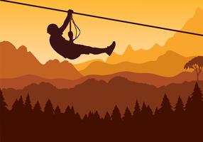 286x200 Zipline Free Vector Art